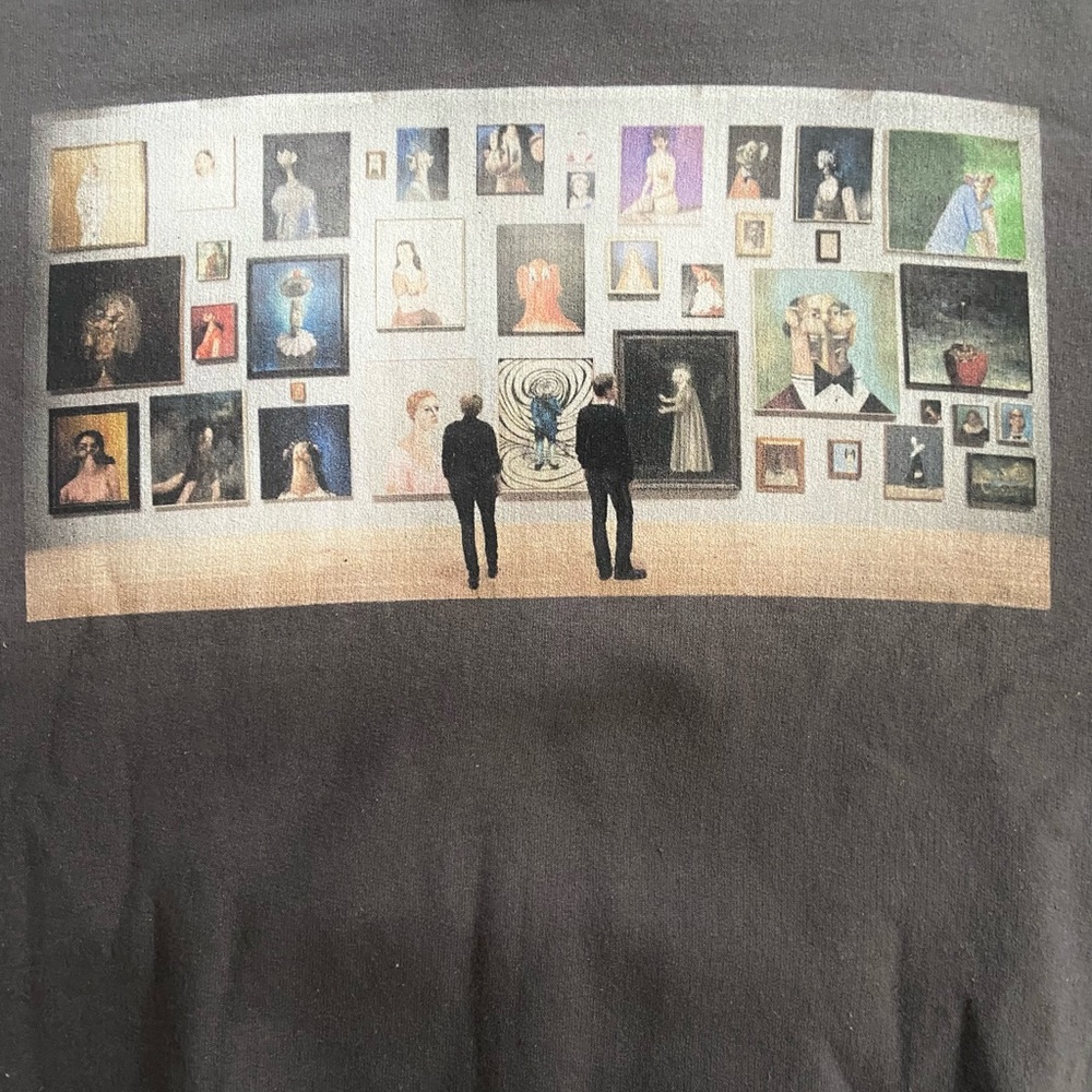 Rare George Condo Art Exhibit Sweater - Picture 5 of 8